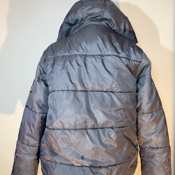 Calvin Klein Gray Puffer Jacket - Picture 2 of 11